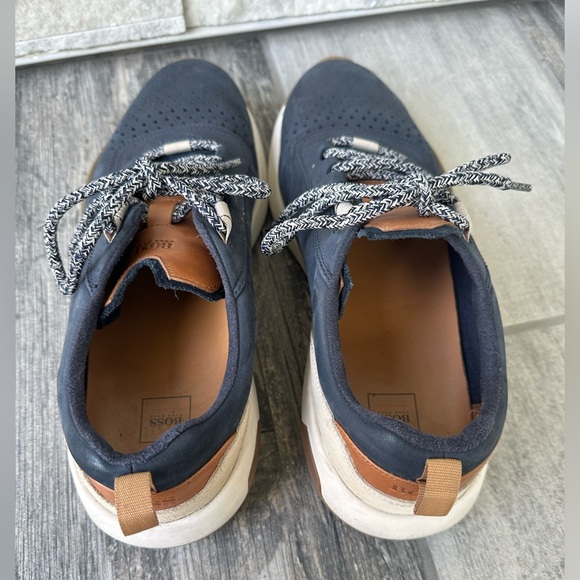 HUGO BOSS Men's Storm Running Navy  Sneakers Size 44 - Picture 7 of 14